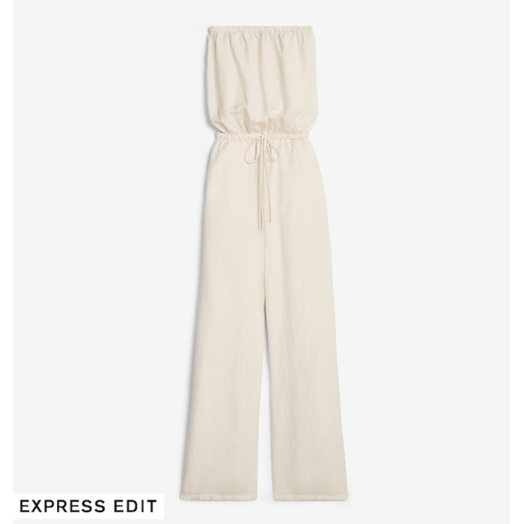 LINEN JUMPSUIT - Picture 2 of 4